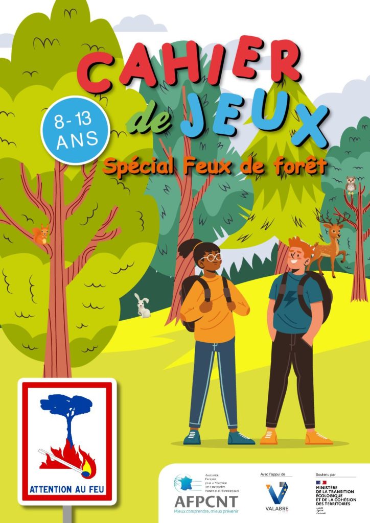 thumbnail of 7 Feux de Forêts – cahier de jeux – 8 à 13 ans