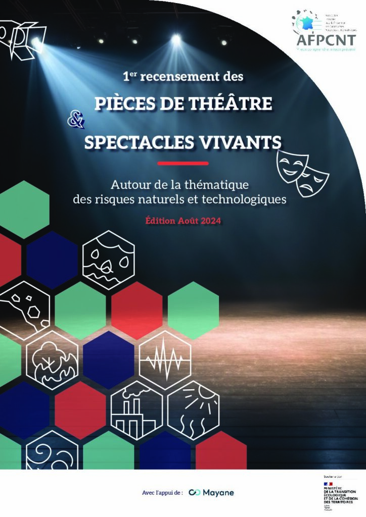 thumbnail of Catalogues des Pièces de théâtre et Spectacles vivants sur les thèmes des risques naturels et technologiques