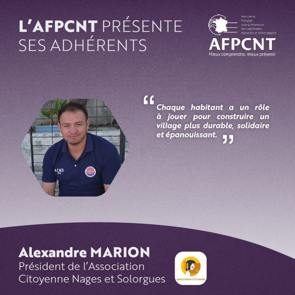 Alexandre MARION Association citoyenne Nages et Solorgues