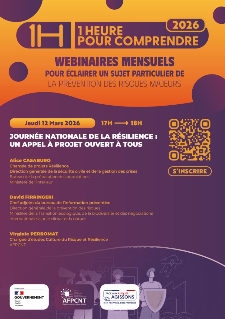 Webinaire 1 heure pour comprendre Journée Nationale de la Résilience