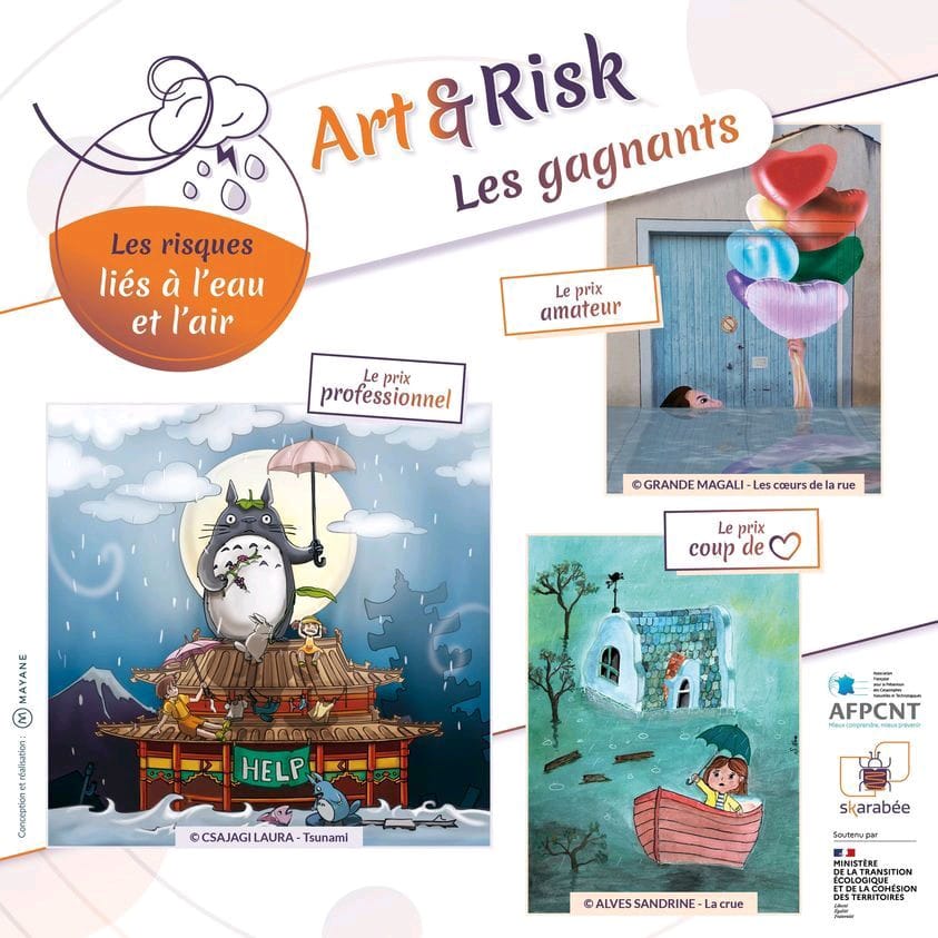 Nous connaissons enfin les gagnants du concours Art&Risk !