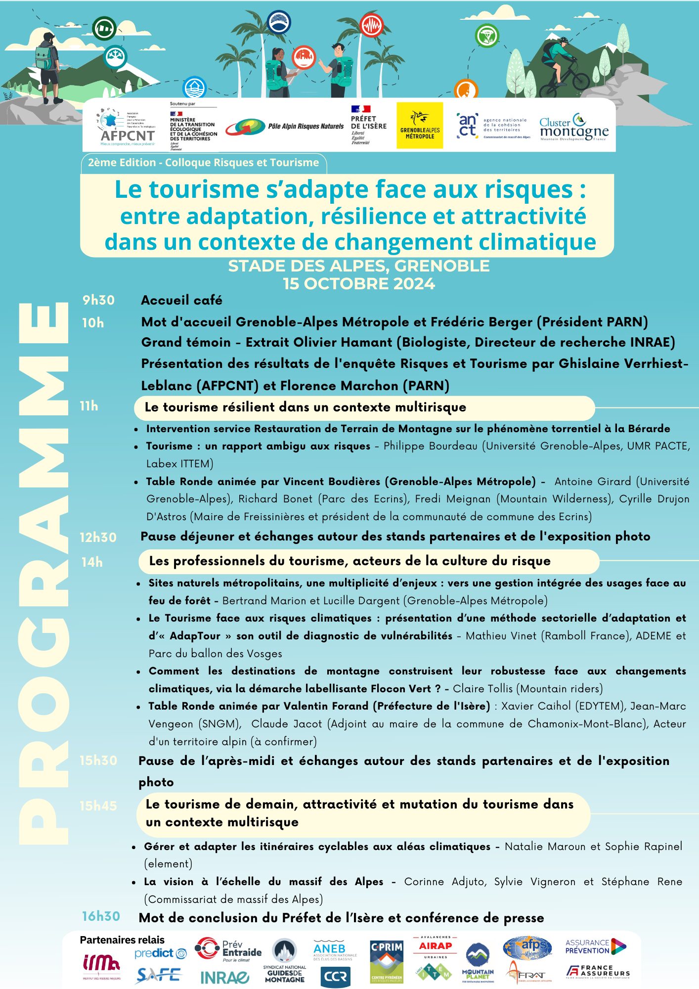 Colloque Risque et Tourisme : Le tourisme s’adapte face aux risques